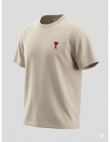 Ami T-Shirt Beige