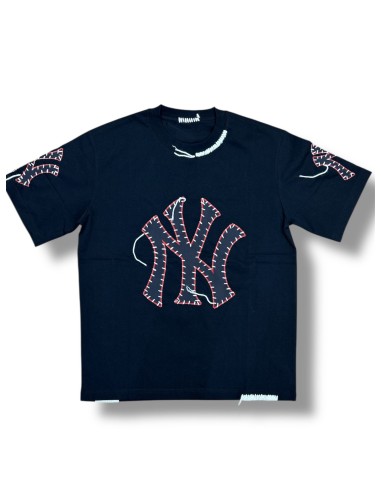 T-shirt Botega "Black & White" Custom Patchwork