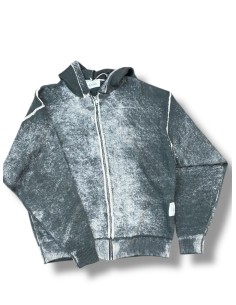 Amish Felpa con Zip Cotton Spray