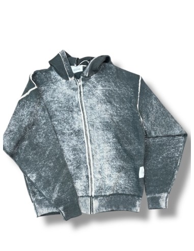 Amish Felpa con Zip Cotton Spray