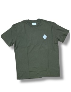 T-shirt Amish con Logo a Rombo 2