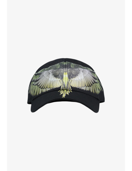 Cappello MARCELO BURLON COUNTY OF MILAN COMAS260488 YELLOW WINGS