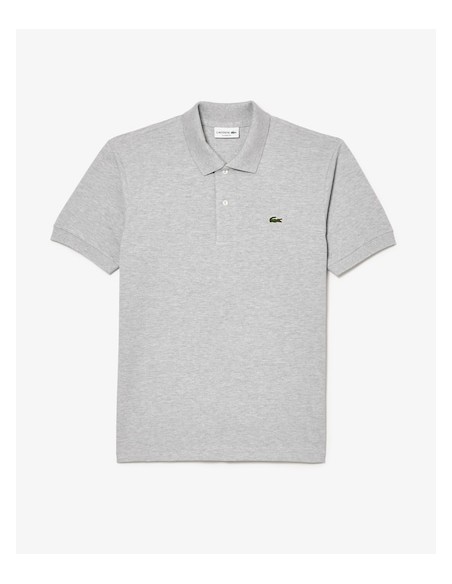 Polo Lacoste dal taglio classico L.12.12 Original Grigio CCA