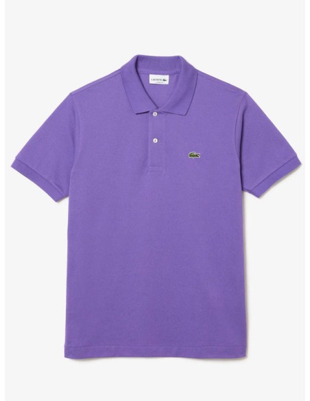 Polo Lacoste dal taglio classico L.12.12 Original Viola