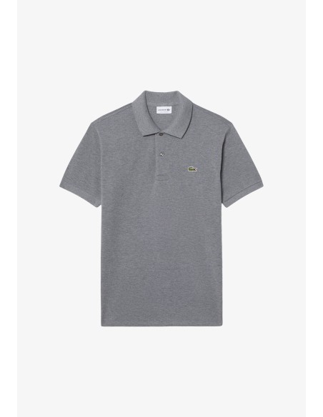 Polo Lacoste dal taglio classico L.12.12 Original Grigio