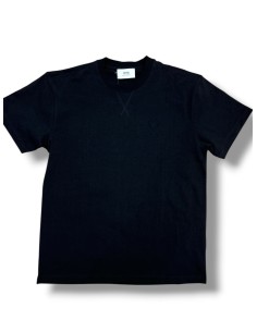 Ami Paris T-Shirt con logo in rilievo nera