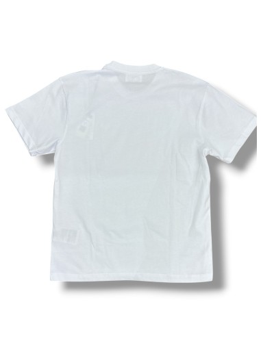 Ami Paris T-Shirt con logo in rilievo bianca