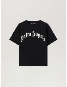 Palm Angels Curved Logo T-Shirt