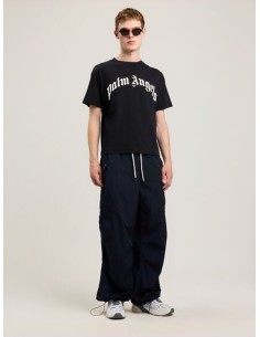 Palm Angels Curved Logo T-Shirt 2