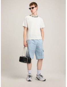 Palm Angels Neck Logo T-Shirt 2