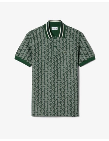 Lacoste Polo dal taglio classico in jacquard...