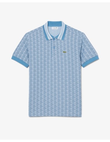 Lacoste Polo dal taglio classico in jacquard...