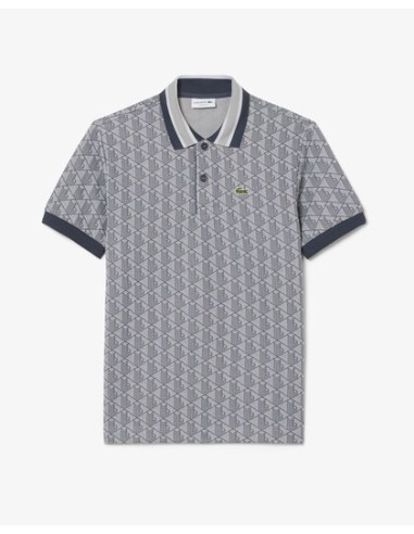 Lacoste Polo dal taglio classico in jacquard...