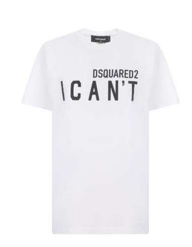 Dsquared2  T-shirt White D2 S74GCD0859-S23009