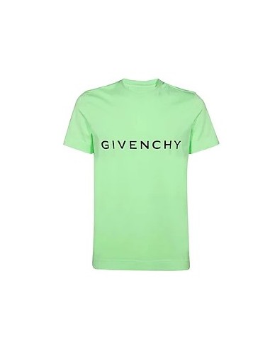 T-SHIRT GIVENCHY VERDE ACIDO BM716GR3YAC