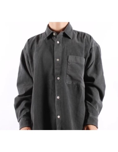 Amish Camicia Corduroy Antracite