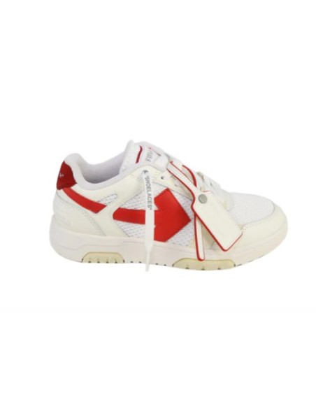 Off-White scarpe white-red SLIM OUT OF OFFICE