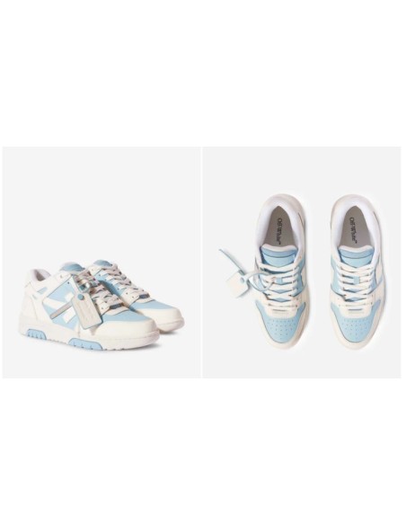 Off-White sneakers white-light blue OUT OF OFFICE