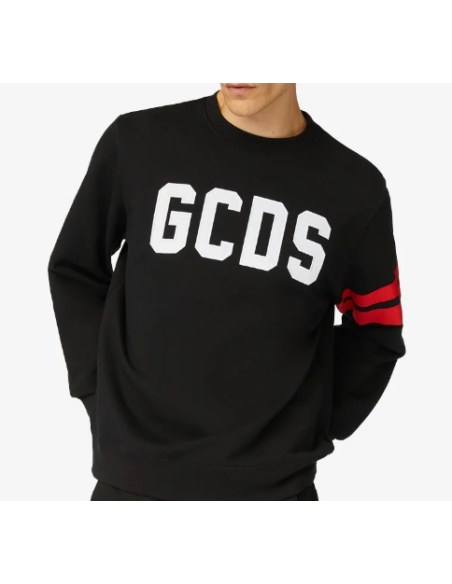 GCDS felpa girocollo con Logo