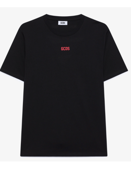 GCDS T-shirt regular in cotone con logo