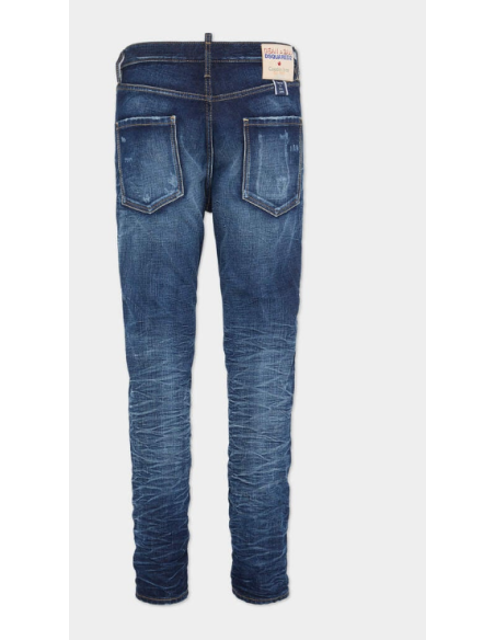 Dsquared Dark Scratch Wash Cool Guy Jeans