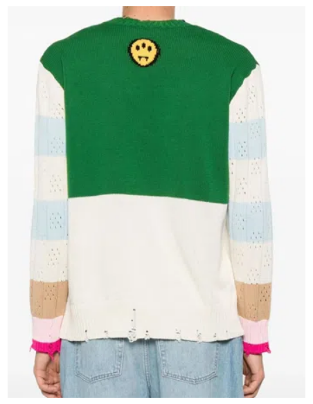 Barrow Golf Crew Neck Sweater felpa – Maglione Multicolor Unisex