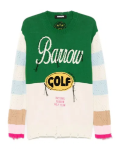 Barrow Golf Crew Neck Sweater felpa – Maglione Multicolor...