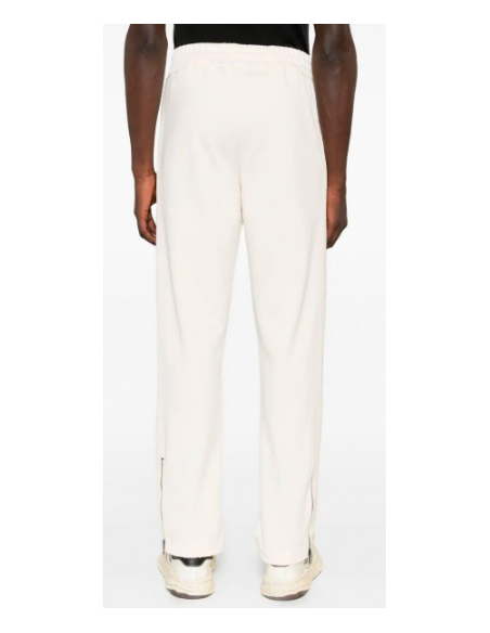 Pantaloni Palm Angels Classic Logo Track Pants panna