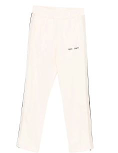 Pantaloni Palm Angels Classic Logo Track Pants panna 2