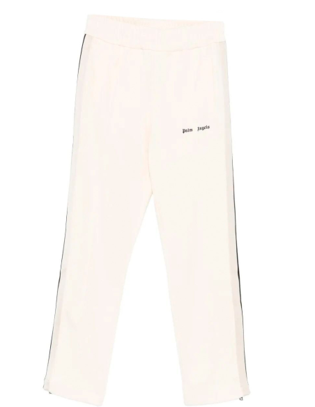 Pantaloni Palm Angels Classic Logo Track Pants panna