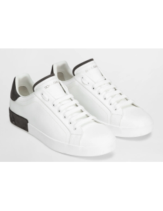 Dolce e Gabbana Sneaker Portofino in pelle di vitello