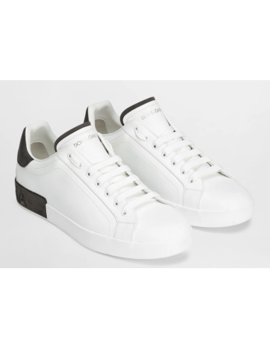 Dolce e Gabbana Sneaker Portofino in pelle di...