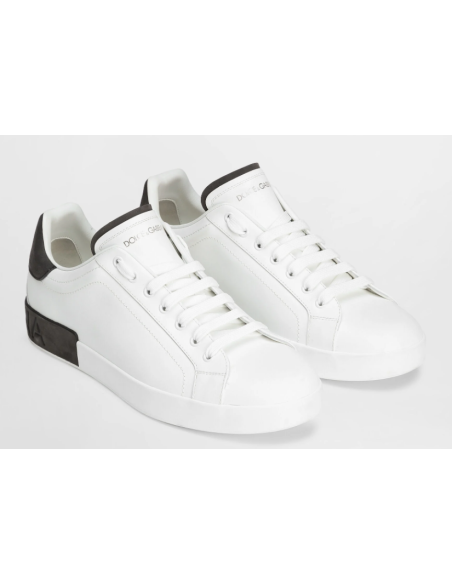 Dolce e Gabbana Sneaker Portofino in pelle di vitello
