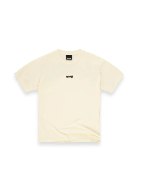 Disclaimer T shirt latte/nera