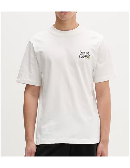 Barrow T-shirt "The Love For Crew" White