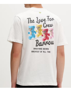 Barrow T-shirt "The Love For Crew" White 2
