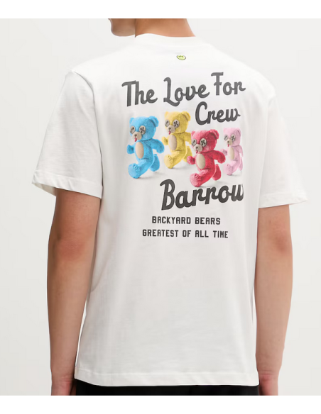 Barrow T-shirt "The Love For Crew" White