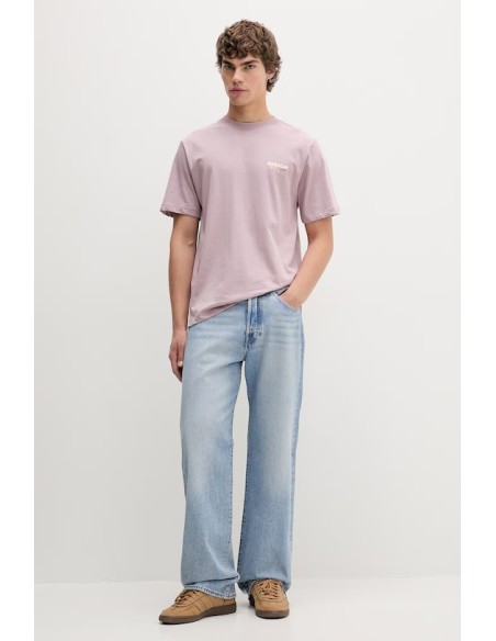 Barrow T-shirt Unisex Smoke Pink