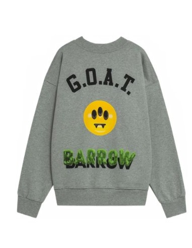 Barrow Felpa Girocollo Grigia