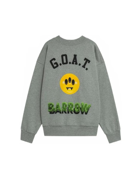 Barrow Felpa Girocollo Grigia