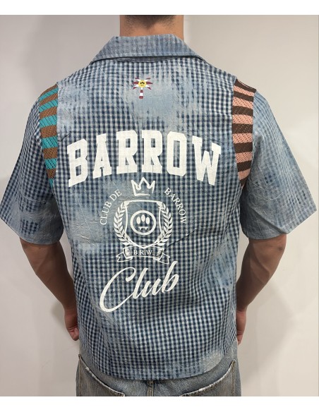 Barrow Camicia Cordinato Blu Jeans