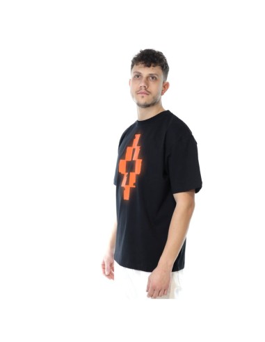 MARCELO BURLON Jersey t-Shirt Black