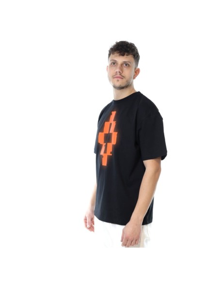 MARCELO BURLON Jersey t-Shirt Black