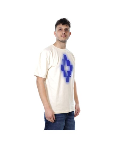 MARCELO BURLON Jersey t-Shirt white