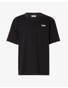 GCDS T-shirt regular con logo sul retro