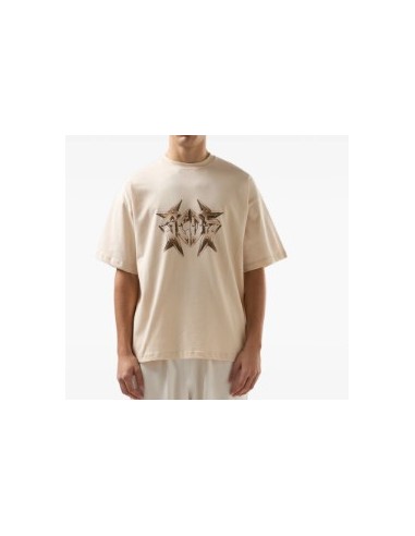 GCDS Studded logo-detail T-shirt