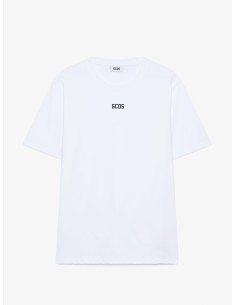 GCDS T-shirt regular con logo sul petto
