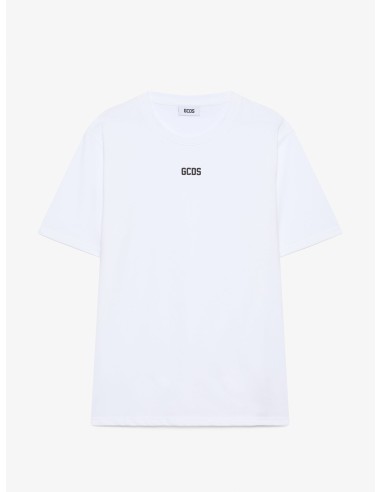 GCDS T-shirt regular con logo sul petto