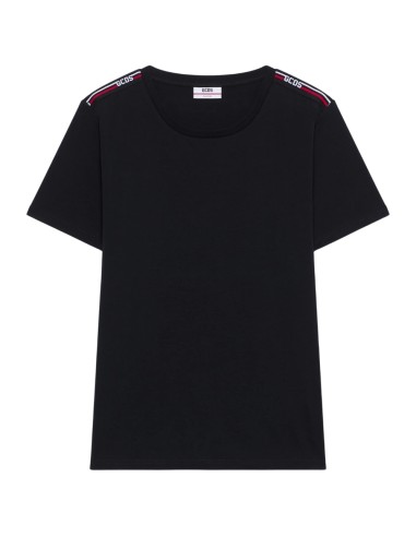 T-shirt GCDS stretch logo tape
