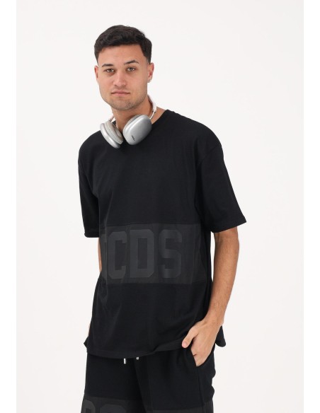 GCDS T-shirt a manica corta nera
